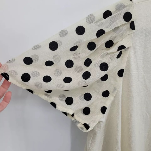 Flower & Feather Women’s faux wrap blouse - Picture 4 of 6